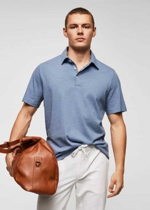 Mango 100% Bavlněné Basic Polo Shirt | MNG-21498