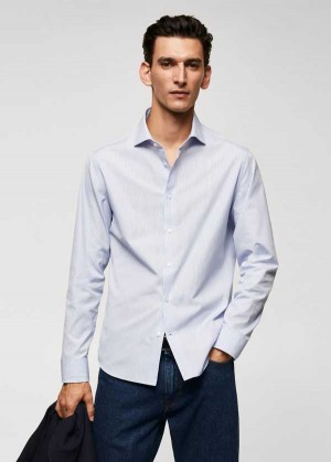 Mango 100% Bavlněné Slim Fit Shirt | MNG-22116