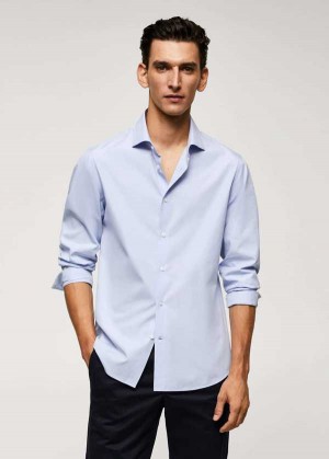 Mango 100% Bavlněné Slim Fit Shirt | MNG-22115