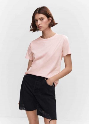 Mango 100% Bavlněné T-shirt | MNG-24941