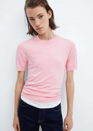 Mango 100% Cashmere Round-neck Svetrové | MNG-25635