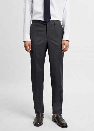 Mango 100% Virgin Vlna Suit Pants | MNG-22467