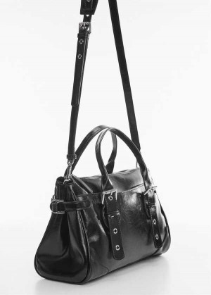 Mango Bag With Double Handle And Přezkou | MNG-23261