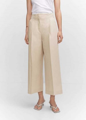 Mango Bavlněné Culotte Trousers | MNG-24299