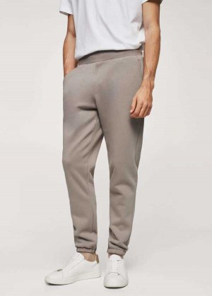 Mango Bavlněné Jogger-style Trousers | MNG-22491