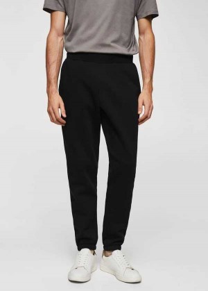 Mango Bavlněné Jogger-style Trousers | MNG-22490