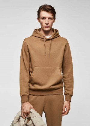 Mango Bavlněné Kangaroo-hooded Sweatshirt | MNG-21768