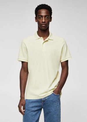 Mango Bavlněné Piqué Polo Shirt | MNG-21544