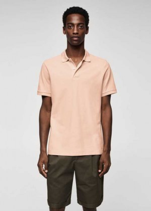 Mango Bavlněné Piqué Polo Shirt | MNG-21545