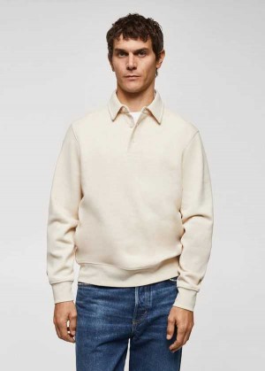 Mango Bavlněné Polo Sweatshirt | MNG-21824