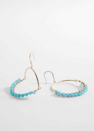 Mango Bead Loop Earrings | MNG-22792