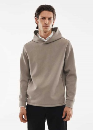 Mango Beathable S Kapucí Sweatshirt | MNG-21798