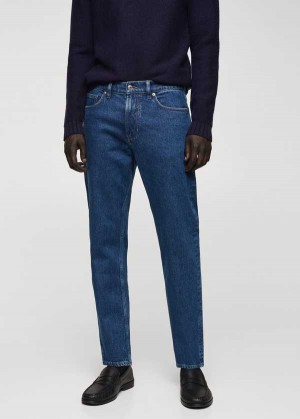 Mango Ben Tapered Cropped Jeans | MNG-21924