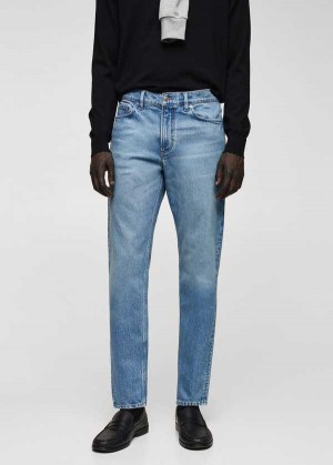 Mango Ben Tapered Cropped Jeans | MNG-21922