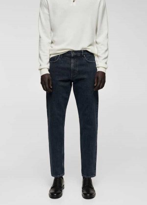 Mango Ben Tapered Cropped Jeans | MNG-21939