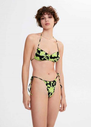 Mango Brazilian Bikiny Bottoms With Bows | MNG-23765