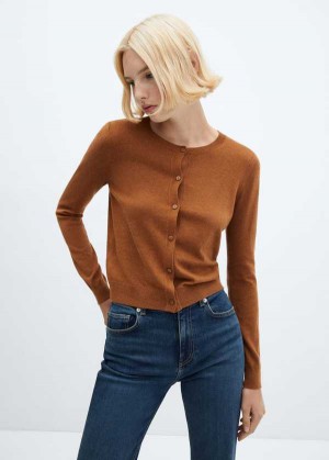 Mango Buttoned Bavlněné Cardigan | MNG-25659