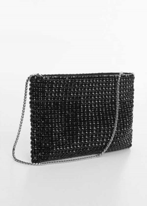 Mango Chain Bag With Crystals | MNG-23329