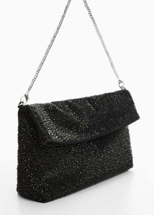 Mango Chain Bag With Crystals | MNG-23353