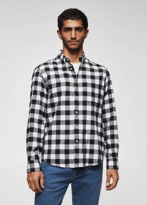 Mango Checked Flannel Shirt | MNG-22154