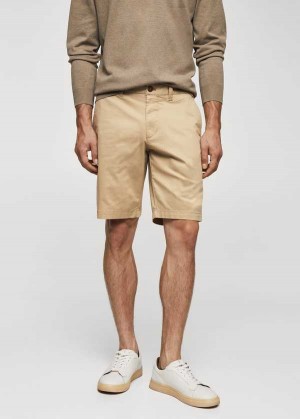 Mango Chino Bermuda Shorts | MNG-22392