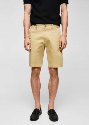 Mango Chino Bermuda Shorts | MNG-22418