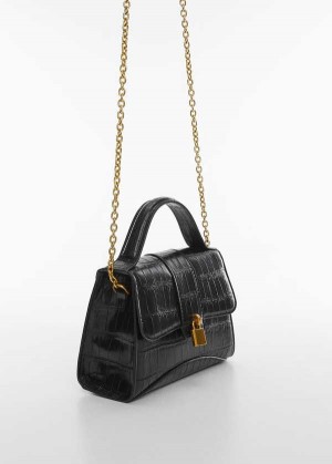 Mango Coco-effect Chain Bag | MNG-23143