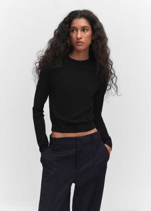 Mango Crewneck Lurex Svetrové | MNG-25604