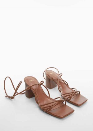 Mango Criss-cross Straps Sandals | MNG-23543