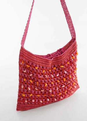 Mango Crochet Bag With Shell Detail | MNG-23246