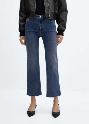 Mango Crop Flared Jeans | MNG-23787