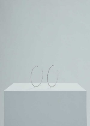 Mango Crystal Maxi-hoop Earrings | MNG-22836