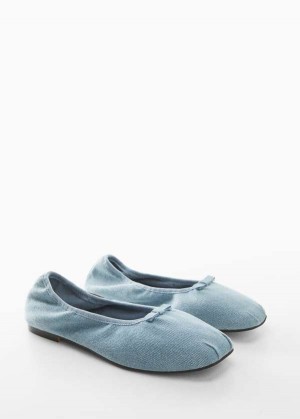 Mango Denim Ballerinas | MNG-23366