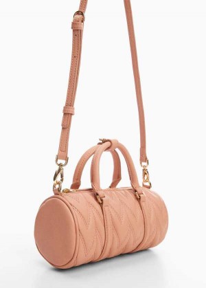 Mango Double-handle Prošívaný Bag | MNG-23343