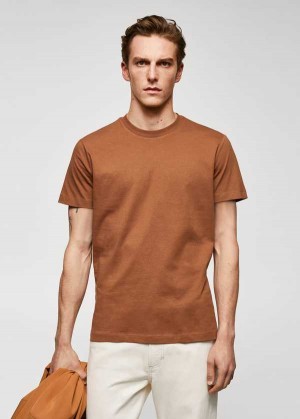 Mango Essential Bavlněné-blend T-shirt | MNG-21557