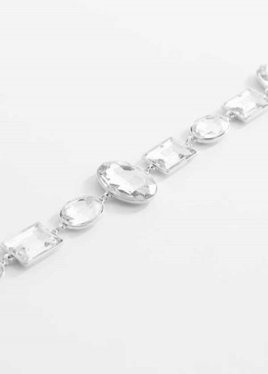 Mango Faceted Crystal Necklace | MNG-22871