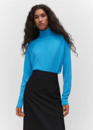 Mango Fine-knit Turtleneck Svetrové | MNG-25522