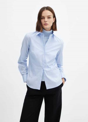 Mango Fitted Bavlněné Shirt | MNG-25361