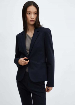 Mango Fitted Suit Blazer | MNG-26361