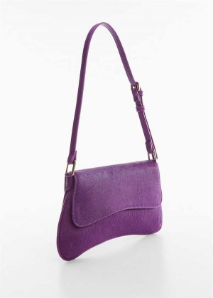 Mango Flap Læder Bag | MNG-23173