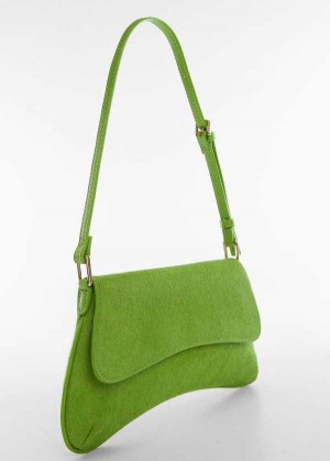 Mango Flap Læder Bag | MNG-23178