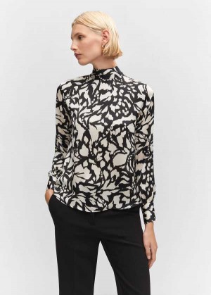 Mango Floral Print Blouse | MNG-25442