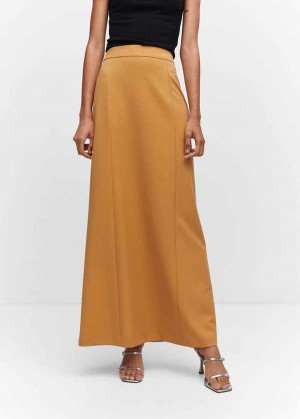 Mango Flowy Long Skirt | MNG-24101