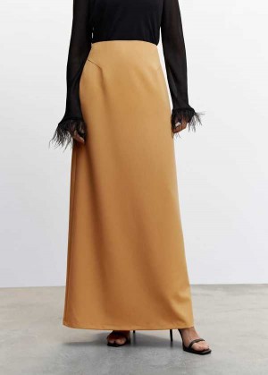 Mango Flowy Long Skirt | MNG-24226