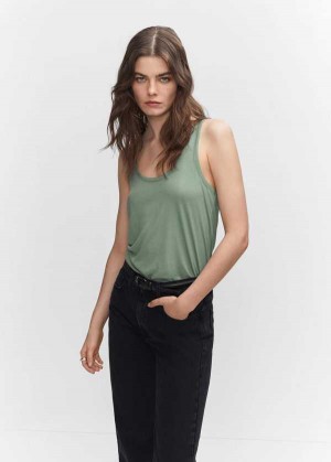 Mango Flowy Páskové Top | MNG-24828