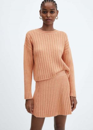 Mango Foil Braided Jumper | MNG-25551