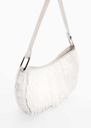 Mango Fringed Shoulder Bag | MNG-23242