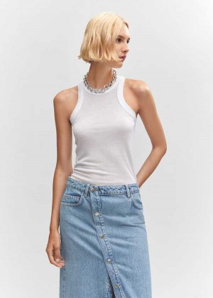 Mango Halter Neck Top | MNG-24739