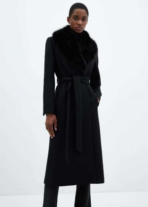 Mango Handmade Oversized Vlna Coat | MNG-26473