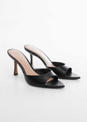 Mango Heel Non-structured Sandals | MNG-23415